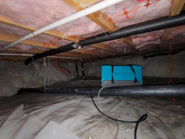 Crawl Space Water Remediation in Magnolia